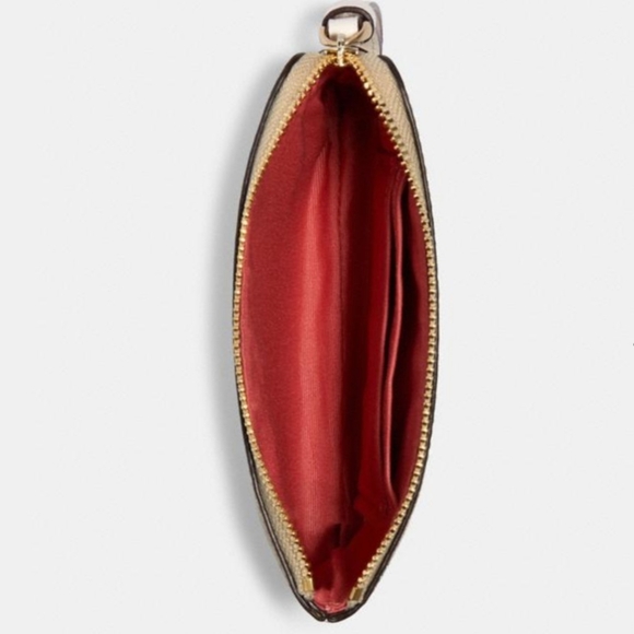 COACH Wristlet In Strawberry Print - Picture 2 of 4